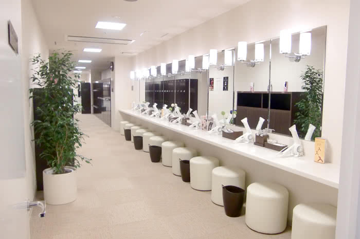 ロイブ仙台店パウダールーム